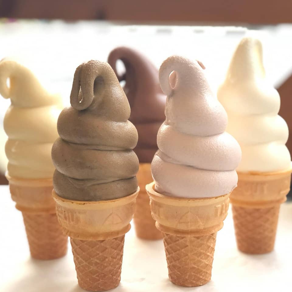 ソフトクリームの写真
